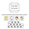 controller LED iNatus RF per strisce LED monocolore, bicolore, RGB o RGB+W