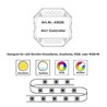 iNatus RF LED controller for single colour, dual colour, RGB, or RGB+W LED strips