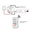 controller LED iNatus RF per strisce LED monocolore, bicolore, RGB o RGB+W