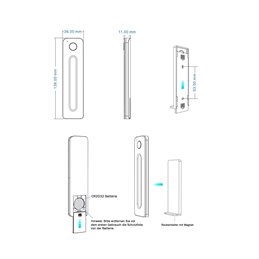 "Inatus" CCT LED afstandsbediening 2.4GHz