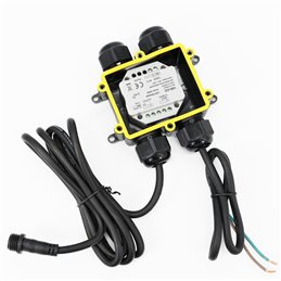 Dimmer LED con radiocomando a 1 canale 12-24V DC IP68 per l'illuminazione del giardino