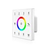 "iNatus" RGBW wall control 4-channel, touch glass white 12-24VDC