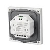 control de pared "iNatus" RGBW de 4 canales, cristal táctil blanco 12-24VDC