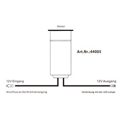 Gartus® 12V Capteur crépusculaire IP65