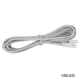 2er 10CM cable with plug and socket