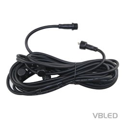 Gartus 2-way Y-distributor cable 12V for outdoor use