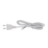 Enchufe EURO para fuentes de alimentación LED Cable de conexión 230 V 2 hilos blanco 1,5 m