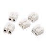 Kabelklem voor Electro Kabel Veer Draadconnector aansluitblok, Wit, CH-2