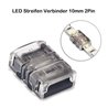 Professionele SMD LED Strip Connectors - 10mm 2 PIN zonder solderen