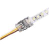 Conectores profesionales para tiras LED blancas sintonizables - Conectores de cable 10mm 3 PIN sin soldadura