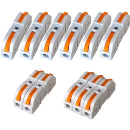 30Pcs Premium One-to-One Connector Clamp (Free Combination)