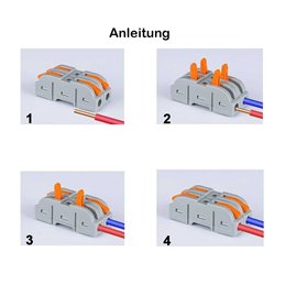 30 stuks premium één-op-één connectorklem (gratis combinatie)