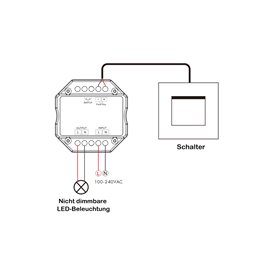 VBLED - LED-Lampe, LED-Treiber, Dimmer online beim Hersteller kaufen|2.4G Funkschalter ON/OFF Nicht dimmbar