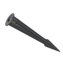 Metal ground spike for LED path light