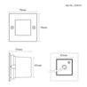 VBLED Illuminazione scale a LED 1,5W per interni ed esterni