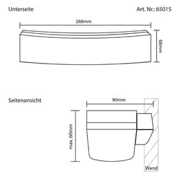 VBLED Aplique LED "Falcem" 9W