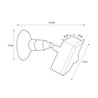 Detector de movimiento Sensor crepuscular exterior IP65 230VAC