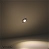 6er-Funk SET -Alu LED Mini Recessed Spotlight / IP44 / / 1W / 350mA / 80lm / warm white