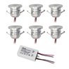 VBLED - LED-Lampe, LED-Treiber, Dimmer online beim Hersteller kaufen|6er-Set LED Aluminium Mini Einbaustrahler 1W warmweiß IP65 mit LED Trafo