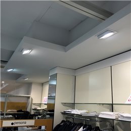 LED shop spotlight - swivel - 3000K warm white - 35W