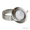 LED keuken onderkastverlichting, geborsteld roestvrij staal, 12V, 3.5W, warm wit