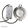 VBLED LED COB Faretto da incasso - rotondo - pressofuso - spazzolato - 7W