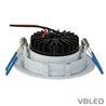 Foco empotrable COB LED VBLED - redondo - blanco brillante - 7W