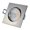 Foco empotrable COB LED VBLED - angular - cromo - brillo - 7W