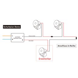 Juego de 3 mini focos de superficie de 1W - orientables y basculantes - 80lm blanco cálido con fuente de alimentación