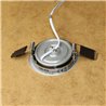 Luminaire encastré et apparent orientable à LED - 4W - IP20 - 12V - WW- 175L