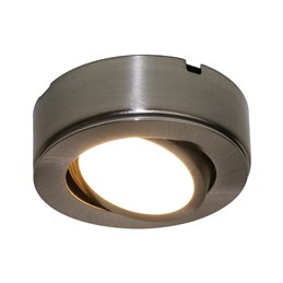 Furniture recessed luminaire brushed stainless steel 12V G4 Max 20W without bulb