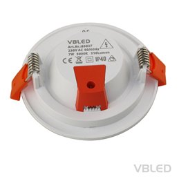 VBLED Luminaire encastré à LED - extra plat - 7W