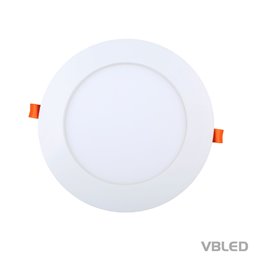 VBLED LED COB inbouwspot - rond - gegoten - geborsteld - 7W