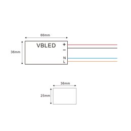 LED Mini LED badkamerinbouwarmatuur 3 KIT, roestvrij staal, IP67 waterdicht