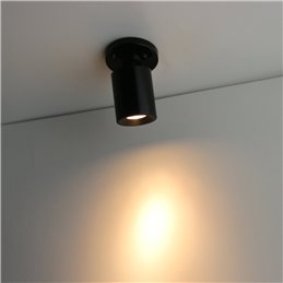KIT of 3 - LED Mini Recessed Spotlight "TINI" 1W Rotating & Swivelling