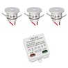 VBLED - LED-Lampe, LED-Treiber, Dimmer online beim Hersteller kaufen|3er Set 1W Mini-Einbauspot Mini Spot IP65 Warmweiss Inkl. 6W LED Trafo