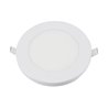 Universele LED paneel opbouw/opbouw Ronde Extra Flat 12W 3000K 840lm