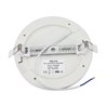 Pannello LED universale per montaggio a superficie/montaggio rotondo extrapiatto 12W 3000K 840lm