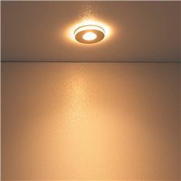 1W VBLED LED Mini Inbouwspot "ALDYNE" Zijlicht Minispot - 12VDC - IP65 - 3000K