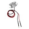 13er Set 3W LED Mini Spot da incasso bianco caldo dimmerabile con alimentatore radio e telecomando