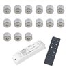 VBLED - LED-Lampe, LED-Treiber, Dimmer online beim Hersteller kaufen|15er Set 3W LED Mini Spot Aufbaustrahler warmweiß dimmbar mit Funk Netzteil und Fernbedienung