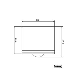 Set di 15 Mini Spot LED da 3W per montaggio a superficie, bianco caldo e dimmerabile, con alimentatore radio e telecomando