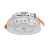 6W RGB+WW 12V DC LED inbouwarmaturen met ingangs- en uitgangskabelaansluiting