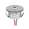 3W Mini inbouwspot "NOVOS"- 12V VDC - IP44 - 3000K verlicht voorkant & zijkant