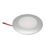 Faretto da incasso LED 12VDC 3W 3000K bianco caldo in alluminio luce da incasso per mobili IP44