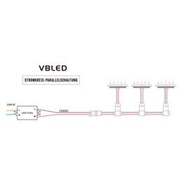 Juego de 3 focos empotrables LED 12VDC 3W 3000K aluminio blanco cálido Luminaria empotrable para muebles