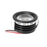 3W Min Faretto da incasso LED "Fortis" nero 12VDC IP65 3000K