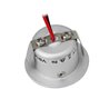 Juego de mini focos empotrables LED de 1W - Minispot "FOCOS" - 12V CC - IP44 - 3000K - Orientable - Plata