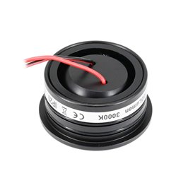 Fisheye 3W Faretto LED 3000K nero