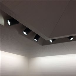 LED 3x1W bianco caldo per montaggio a plafone Spot da soffitto rotante e orientabile